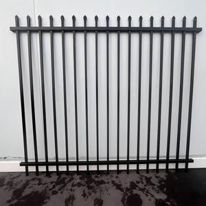 Made in China House Iron Privacy Fence Designs Outdoor <b>Garden</b> Wall Decor Black Aluminum Fence Metal Fence - Product Image 2