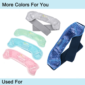 Banda de Gel Frío/Calor <span class=keywords><strong>para</strong></span> la Cabeza, Alivio de la <span class=keywords><strong>Migraña</strong></span>, Compresa de Gel <span class=keywords><strong>para</strong></span> la Cabeza, Compresa de Hielo <span class=keywords><strong>para</strong></span> la Tensión, Ojos Hinchados, Banda <span class=keywords><strong>para</strong></span> la <span class=keywords><strong>Migraña</strong></span> - Product Image 3