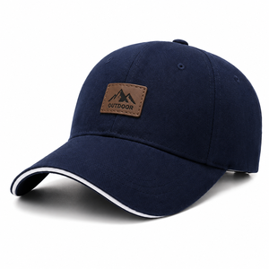 หมวกเบสบอลผ้าฝ้ายแบบปรับได้ สำหรับพิมพ์ลายและปักโลโก้ - Product Image 2