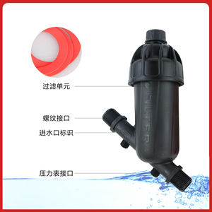 <b>Disc</b> Filter Agricultural <b>Plastic</b> Irrigation Equipment High Pressure Resistance Long Service Life - Product Image 3