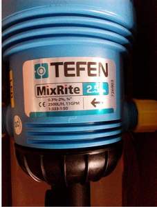 Système d'irrigation de serre Tefen MixRite 2502 avec débit de 30-2500L/H et 1 an de garantie Systèmes proportionnels Tefen MixRite - Product Image 6