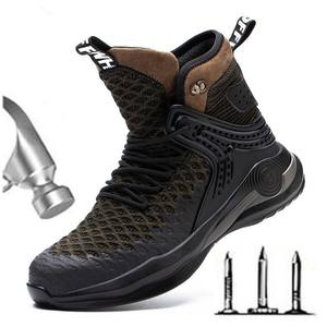 Zapatos de Seguridad con Punta de Acero para Hombre y Mujer, Botas de Trabajo a Prueba de Perforaciones, Antigolpes, Talla Grande 49, 50 - Product Image 5