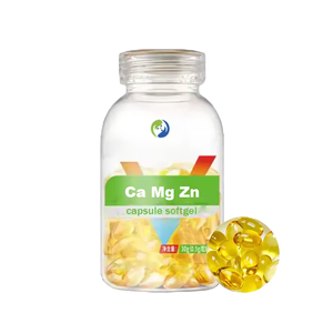 Etiqueta privada Calcio Ca Mg Zn Softgel Suplemento de salud a granel Ca Mg Zn Cápsula Softgel - Product Image 1