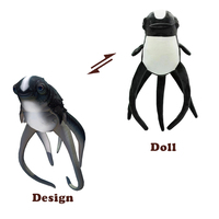 CustomPlushMaker Peluche unisexe de style chibi, jouet en peluche de taille personnalisée, poupée anime en peluche, figurine de conception, créez vos propres peluches