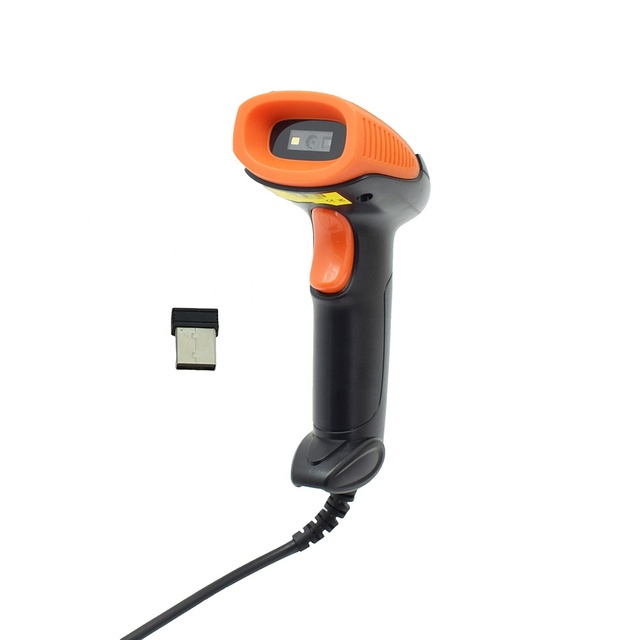 Fast Speed Convenient Wireless Handheld USB Versatile Long Transmission 2D Barcode Scanner in Stock