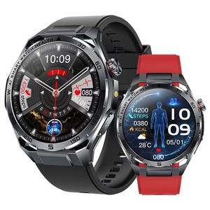 Nouvelle Montre Connectée ET474 2026 avec Lampe Torche, ECG, Surveillance de la Température Corporelle, Suivi de Santé, Étanche IP68, Tracker d'Activité pour Hommes - Product Image 1