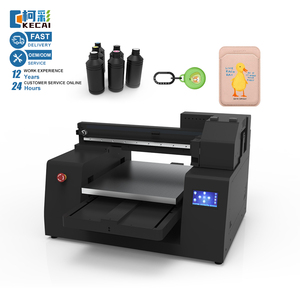 Imprimante UV à plat multifonction professionnelle KECAI A2 4050 <span class=keywords><strong>40x50</strong></span> pour coques de téléphone, acrylique, <span class=keywords><strong>toile</strong></span>, bois, céramique, balles de golf - Product Image 1