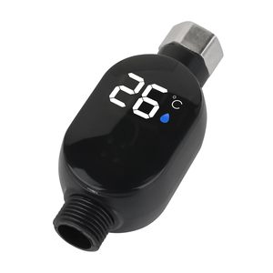 Ducha Termostática Impermeable con Termómetro LED, Rango de Temperatura: 0-99 ° C - Product Image 1