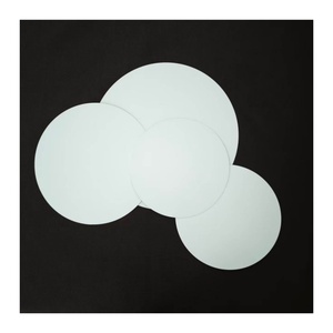 Insegne Circolari in Alluminio per Sublimazione, Bianche Lucide, 8 10 12 <span class=keywords><strong>15</strong></span> 16 Pollici - Product Image 6