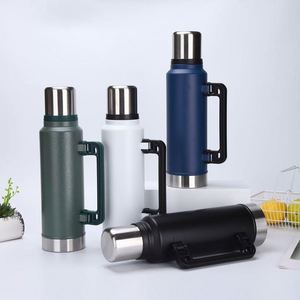 Thermal <b>Insulated</b> <b>Flask</b> 1.0L 1.4L 1.9L Stainless Steel Vacuum Water Bottle Outdoor Sports Travel Hiking - Product Image 2