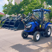 Tracteur agricole de haute qualité, robuste, de grande puissance, 4x4, 4 roues motrices, 100 ch, 120 ch, de type supérieur