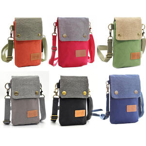 Sac portefeuille en toile <span class=keywords><strong>Smartphone</strong></span> Crossbody Gadget Pouch Mini sac à <span class=keywords><strong>bandoulière</strong></span> - Product Image 2