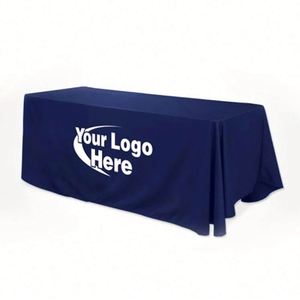 Housses de table publicitaires imprimées sur mesure, nappes rectangulaires promotionnelles pour salons professionnels, avec logo personnalisé, housse de table sur mesure pour le commerce - Product Image 5