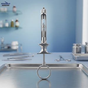 Jeringa Dental Manual de Aspiración Personalizada de 1.8ml con Límite de Presión, Curetas Quirúrgicas para Hueso, CE Plata, 1 Año, Clase I - Product Image 2