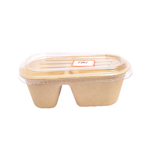 Barquette en pulpe moulée compostable, écologique, anti-casse, pour aliments frais, provenant d'un fabricant vietnamien, boîtes en papier. - Product Image 5