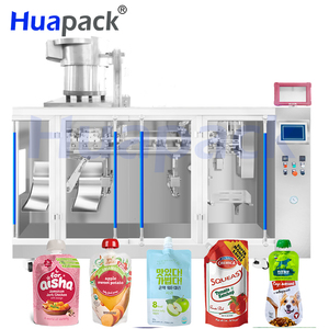 Hoàn toàn tự động thiết kế hiện đại Top Spout Pouch điền PREMADE Túi doypack ngang điền máy - Product Image 1