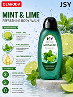 Gel Douche Rafraîchissant et Hydratant Menthe Citron Vert 400ml – Nettoyage Doux, Parfum Longue Durée – Marque Privée OEM ODM