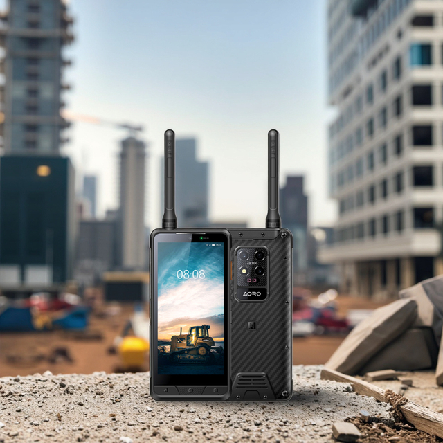 AORO M7 Rugged Android Smartphone Big Battery IP68 5.45'' HD+ 720 X 1440 4G Rugged Smart Phone
