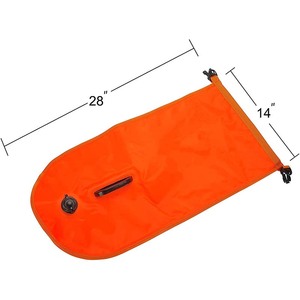 Commercio all'ingrosso PVC gonfiabile all'aperto di galleggiamento di sicurezza nuoto gonfiabile boa impermeabile borsa asciutta per nuotatori in acque libere - Product Image 2