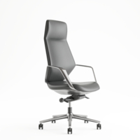 Chaises de bureau en cuir pivotantes à dossier haut Mobilier commercial Boss Manager Executive Chaise ergonomique