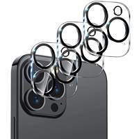 Film de protection 3D en verre trempé pour iPhone 12, 13, 14, 15, Pro, Max, HD