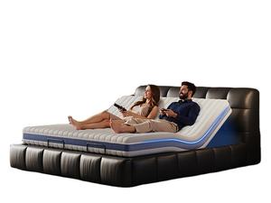 <span class=keywords><strong>Cadre</strong></span> <span class=keywords><strong>de</strong></span> <span class=keywords><strong>lit</strong></span> électrique intelligent flottant entièrement automatique HOT 1m8 en acier inoxydable, <span class=keywords><strong>lit</strong></span> double réglable en apesanteur pour petits espaces - Product Image 2