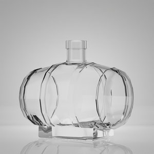 Bouteilles en verre super flint de 200 ml, forme unique, très vendues, avec bouchon en liège pour whisky, brandy, <span class=keywords><strong>gin</strong></span> - Product Image 2