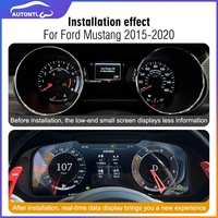 Odómetro para Automóvil Navihua para Ford Mustang 2015-2021, Pantalla LCD Digital para el Tablero de Instrumentos, Velocímetro Digital LCD