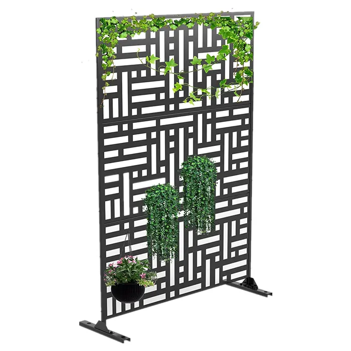 Decoratieve Outdoor Tuin Privacy Laser Cut Art Metal Schermen Panelen Corten Staal Tuin Screen