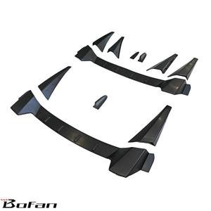 Alerón de techo <span class=keywords><strong>para</strong></span> parachoques de coche, estilo Tipo R, con aleta de tiburón, <span class=keywords><strong>para</strong></span> <span class=keywords><strong>HONDA</strong></span> <span class=keywords><strong>CIVIC</strong></span> 2016-202220-2022, venta al por mayor - Product Image 3