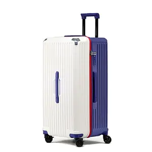 2024年の新しいトレンディな豪華な荷物は、カップホルダー付きのスーツケーストラベルバッグトロリー荷物を運ぶ