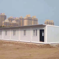 Bâtiments modulaires préfabriqués en conteneurs pour la construction en Chine, bureaux portables en kit, conception moderne en acier, respirants, conformes ISO
