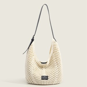 Bolso de Hombro Elegante para Mujer, para Todas las Temporadas, con Asa Única, Cierre de Botón, Forro de Poliéster, Bolso Tote, Bolso de Playa, 32x13x26cm - Product Image 1