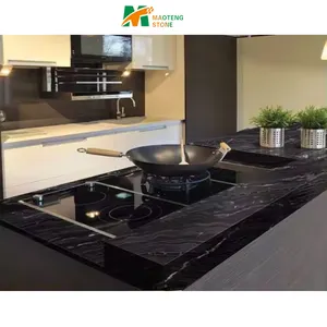 Granite Countertop Wholesale Price Verde Ubatuba Black Counter Top Kitchen Mt-counter Top 2-3g/cm3 5 Years Provide CN;FUJ Modern