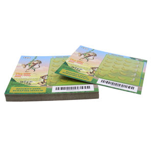 2025 nuevo diseño billete de lotería billetes para rascar impresión lotería tarjetas para rascar juegos de lotería billetes ganar tarjeta - Product Image 3
