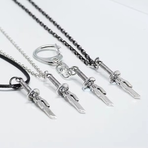 Anime Jujutsu Kaisen collana Gojo Satoru Fushiguro Toji ciondolo portachiavi in metallo <span class=keywords><strong>accessori</strong></span> per <span class=keywords><strong>Cosplay</strong></span> di Halloween - Product Image 2