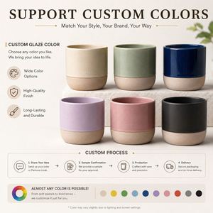 Custom Logo Creative Matte Pottery Clay for Gift 100Ml 180Ml 230Ml Stoneware Ceramic <b>Espresso</b> Coffee <b>Cup</b> - Product Image 6