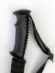 Tongkat Berjalan Aluminium Luar Ruangan Teleskopik Lipat Pertahanan Diri Mendaki Tongkat Trekking Mendaki Memanjat Memanjat - Product Image 4