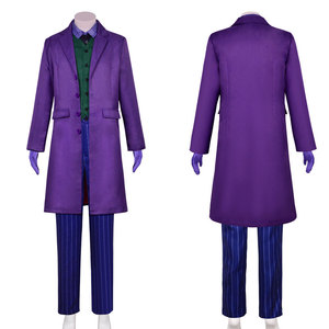 <span class=keywords><strong>ชุด</strong></span>คอสเพลย์ตัวตลกสีม่วงสำหรับผู้ชาย โพลีเอสเตอร์ 100% <span class=keywords><strong>ชุด</strong></span>สำหรับงานปาร์ตี้ธีมสยองขวัญฮาโลวีนและการแสดงบนเว<span class=keywords><strong>ท</strong></span>ี - Product Image 5