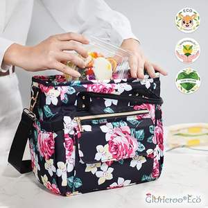 Échantillon gratuit, glacière souple imperméable réutilisable, sac isotherme pour pique-nique avec logo personnalisé - Product Image 2