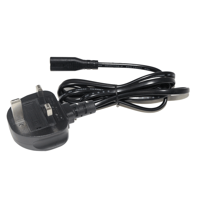 Figure 8 AC Power Cable, Aifulo IEC C7 Mains Power Lead, 2 Pin Universal UK Plug Power Cord