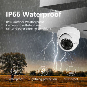 โลหะโดมกล้องรักษาความปลอดภัยในร่มกล้อง5mp <span class=keywords><strong>Varia</strong></span>-เลนส์โฟกัสกล้องในร่ม - Product Image 5