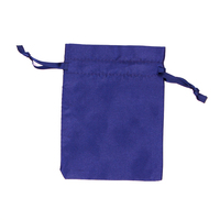 Pochette d'emballage cadeau de bijoux à cordon de haute qualité Emballage de paquet de cheveux de perruque Sacs en satin avec logo Sac à poussière en satin personnalisé