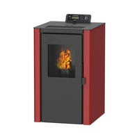 Mini03S 6KW Poêle à granulés de bois intérieur Cheminée Nouveau Design Simple Style européen Moderne et respectueux de l'environnement avec WIFI