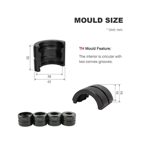 Pressa Idraulica Portatile per Tubi in Rame PEX, Macchina per Crimpatura ad Alta Pressione con Matrici in Acciaio <span class=keywords><strong>U</strong></span> <span class=keywords><strong>V</strong></span> <span class=keywords><strong>M</strong></span> VAU VUS 1 per Raccordi HVAC - Product Image 4