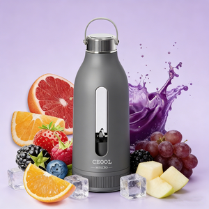 Machine à smoothie électrique ménage fabricant de jus sans fil Rechargeable Usb Mini main Portable mélangeur de fruits - Product Image 1