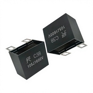 Condensadores de Película de Protección de Absorción IGBT de Alto Voltaje <span class=keywords><strong>Farah</strong></span> C38 105J 1600V, Nuevos, de Fabricante Chino, Condensador Mylar - Product Image 1