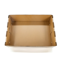 Caja de Embalaje de Cartón Corrugado para Frutas y Verduras con Logotipo Personalizado, Resistente, para Envío de Aguacates, Papel Biodegradable