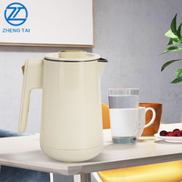 Bouilloire électrique de haute qualité pour la cuisson, 1 litre, nouvelle protection contre l'ébullition à sec