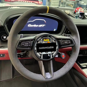 Full Custom Steering Wheel for Porsche 911 718 Cayman Boxster Macan Cayenne Panamera GT3 GT4 Sport Wheel Retrofit - Product Image 1